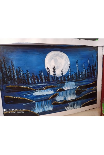 Moonlight waterfall 5 level Moonlight waterfall 5 level